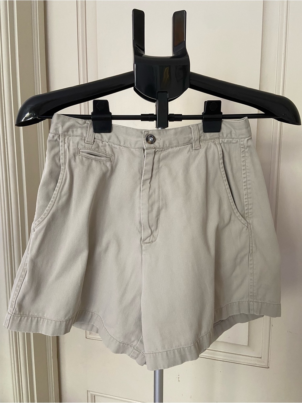 100% cotton Chino Shorts Beige